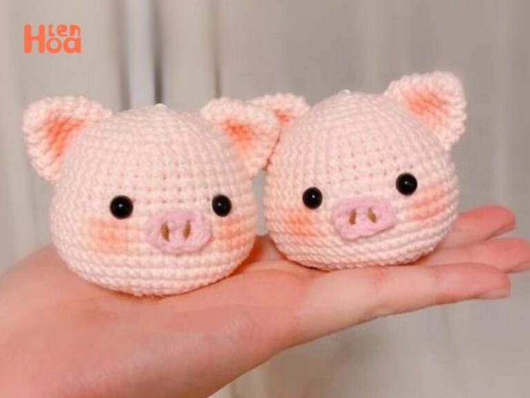 Cách móc len hình thú đơn giản cho người mới - Hoa Len Handmade