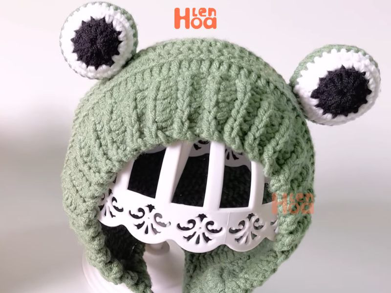 Cách móc mũ len kiểu Hàn Quốc - Hoa Len Handmade