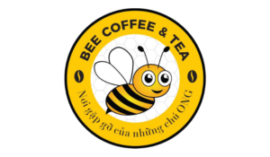 Logo bee coffee and tea