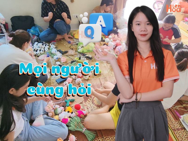 Hai câu hỏi thường gặp về mũi móc w là mũi gì? trong móc len