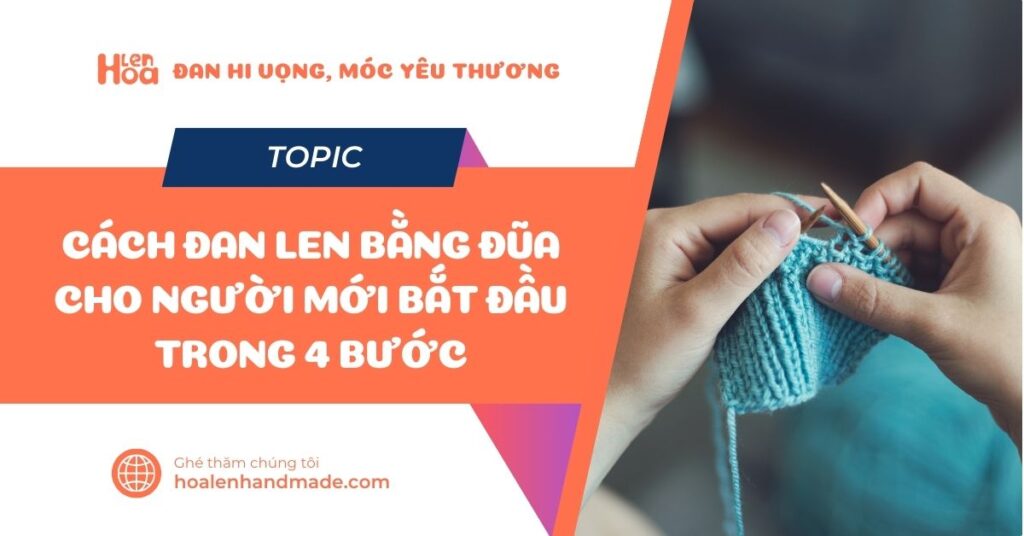 Cách đan len bằng đũa cho người mới bắt đầu