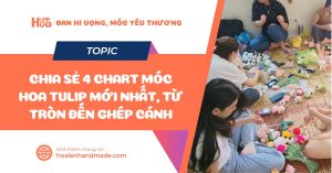 Hướng dẫn 4 chart móc hoa tulip mới nhất